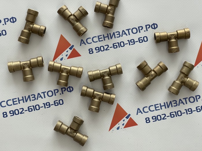 Фитинг тройник 6-6-6 Camozzi 9540