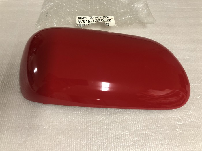 Корпус зеркала наружный красный TOYOTA COROLLA E120 8791512010D0